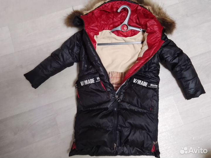 Пальто зимнее на девочку