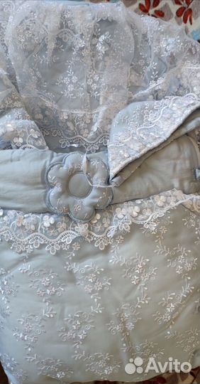 Конверт на выписку теплый в идеальном состоянии