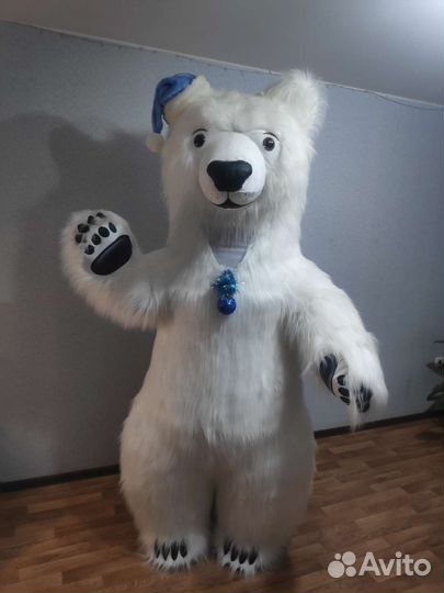 Белый мишка поздравление