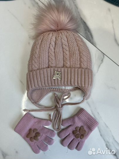 Зимняя шапка для девочки