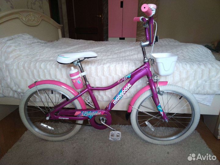 Велосипед Mongoosе для девочки от 6 до 9лет