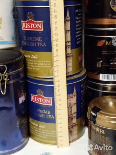 Банки жестяные коробка