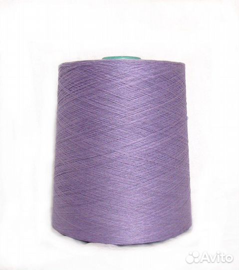 Пряжа хлопок мерсериз., сиреневый (Италия)