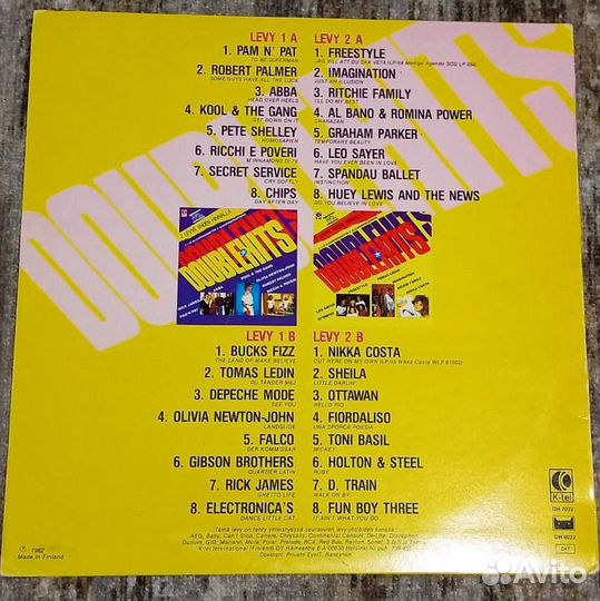 Пластинка Double Hit 82 LP Depeche Mode Abba Falco
