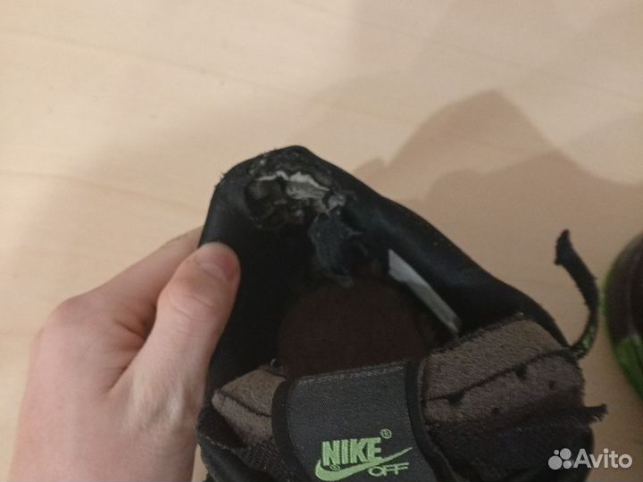 Nike off white rubber