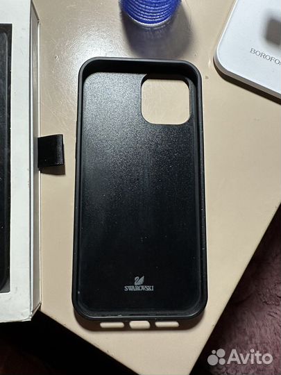 Чехол на iPhone 12 pro max swarovski