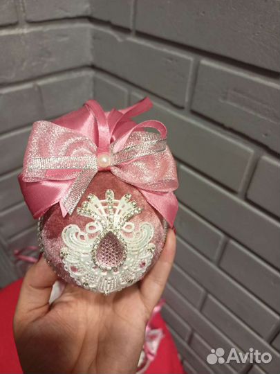 Ёлочные игрушки ручной работы