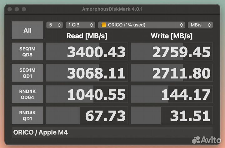 Orico MiniMate 512гб