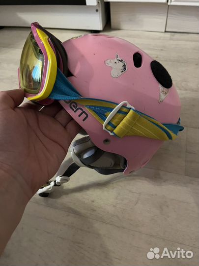 Шлем горнолыжный детский