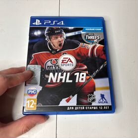 Диск NHL 2018 для ps 4