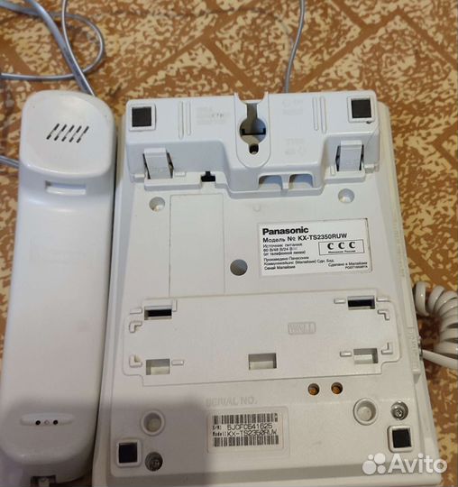 Телефон Panasonic Модель кх-ts2350ruw