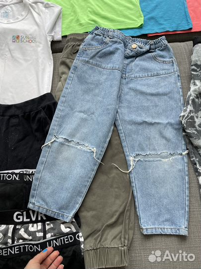 Одежда на мальчика пакетом 116-122
