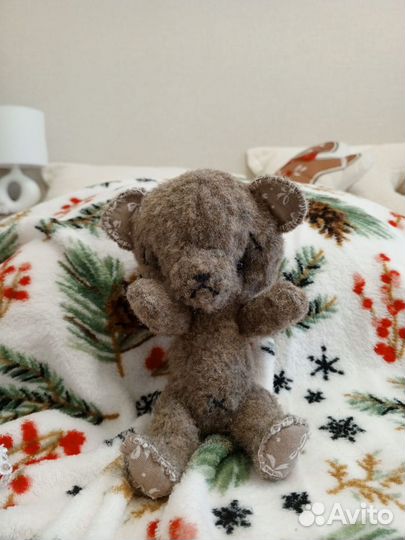 Мишка Берри игрушка ручной работы