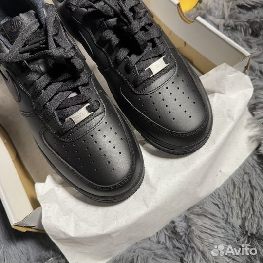 Nike Air Force 1 Чёрные