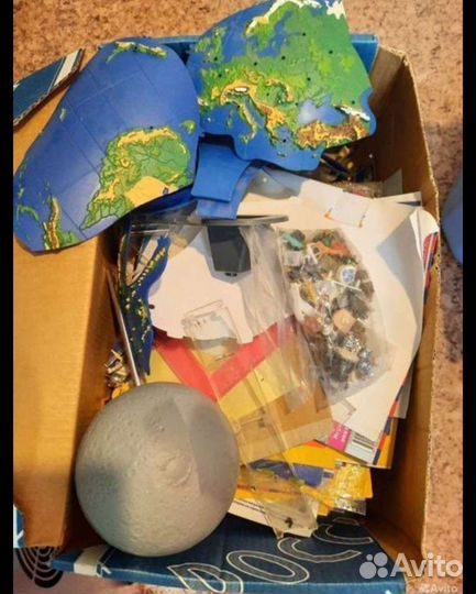 Чудо глобус -собери сам