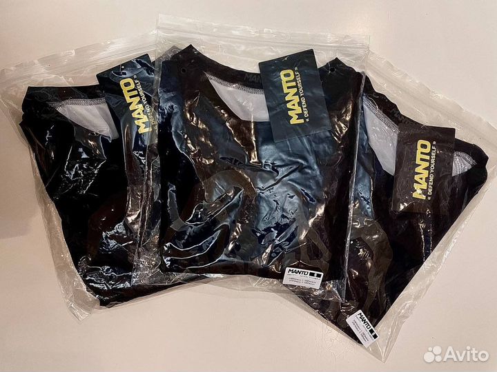 Рашгард Манто manto rashguard elipses black