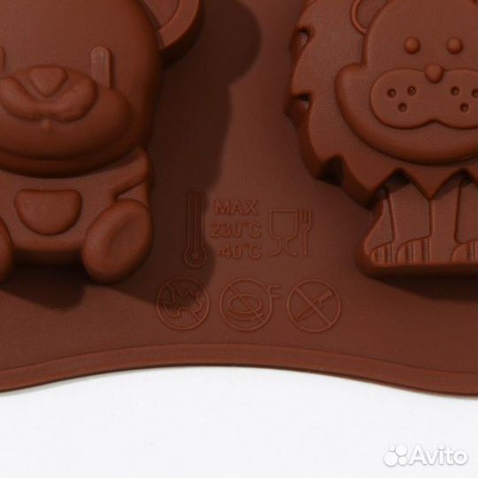 Форма силиконовая для льда и кондитерских украшени