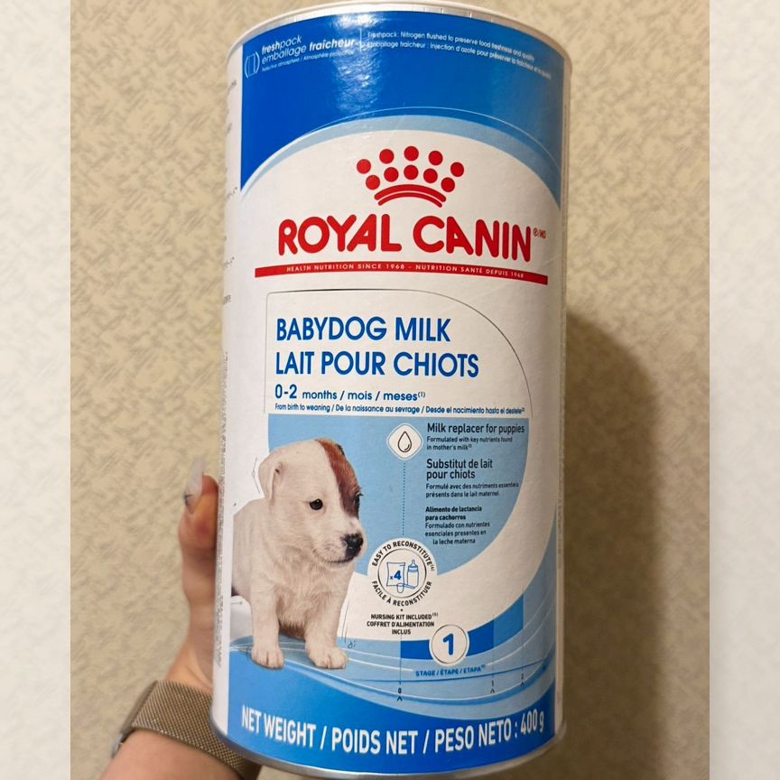 Заменитель сучьего молока royal canin