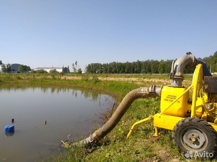 Водопонижение, откачка, мотопомпы Петушки