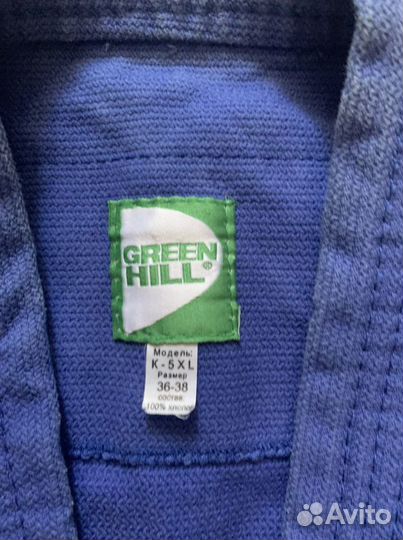 Кимоно для самбо green hill