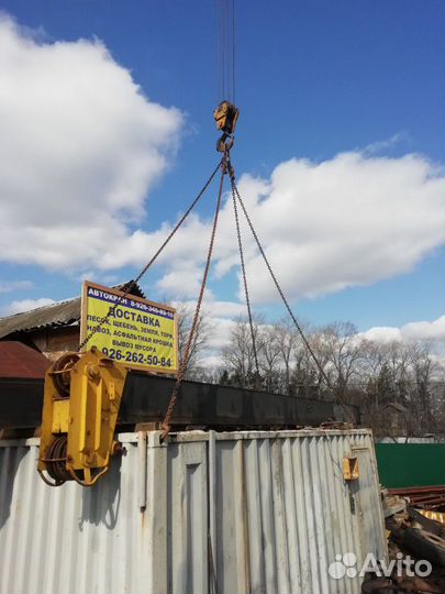 Аренда и услуги автокрана, 16 т, 18 м, с гуськом 7 м