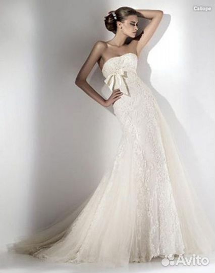 Нежное свадебное платье