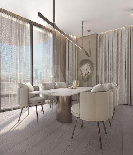 Квартира-студия, 47 м² (ОАЭ)