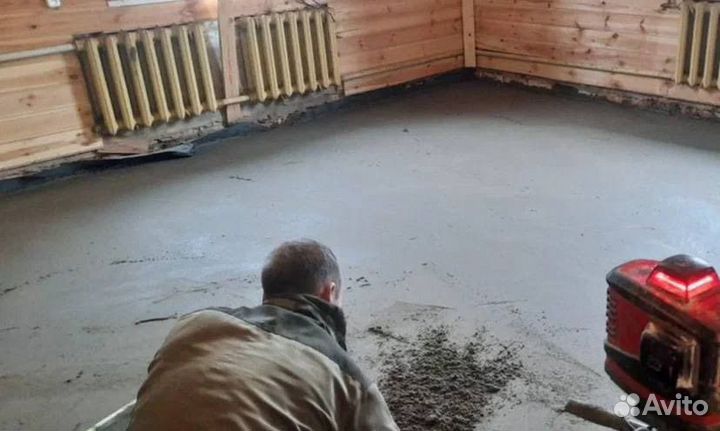 Полусухая стяжка