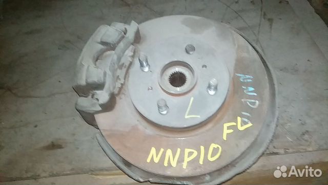 Ступица передняя левая на toyota porte NNP10 1nzfe
