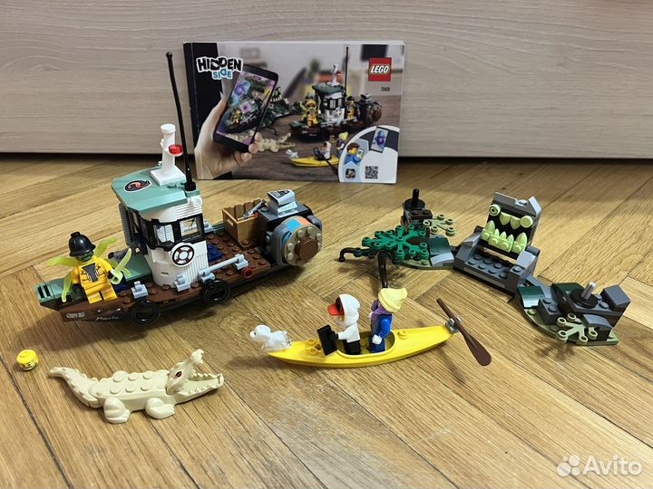 Lego hidden side 70419 Оригинал Старый рыбацкий