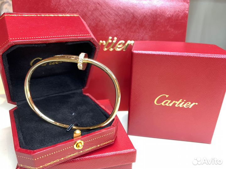 Браслет cartier just un clou золотой