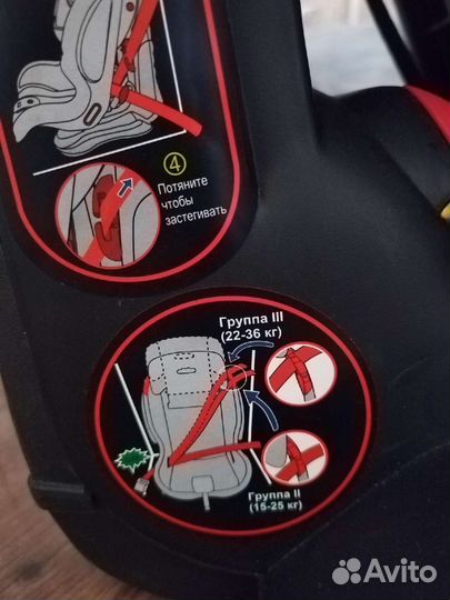 Автокресло Olsson Voyage I/II/III Grey