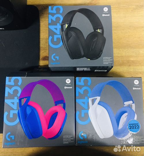 Беспроводные наушники logitech g435