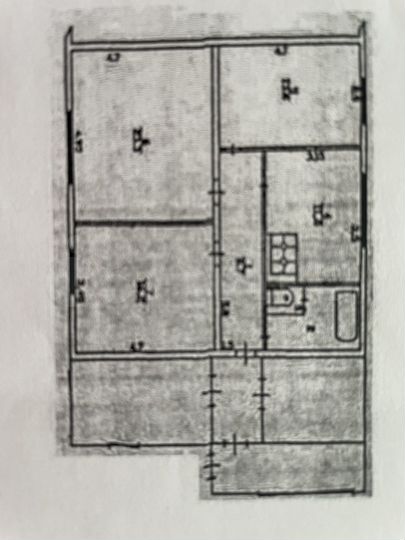 3-к. квартира, 78,9 м², 1/1 эт.