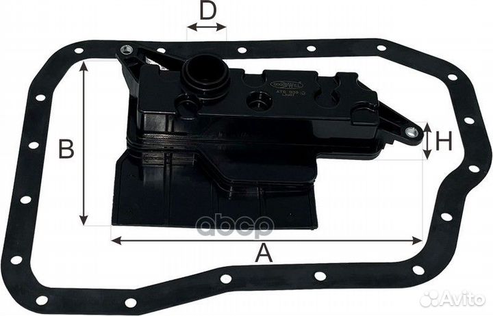 Фильтр АКПП АКПП lexus RX II ATG 039 Goodwill