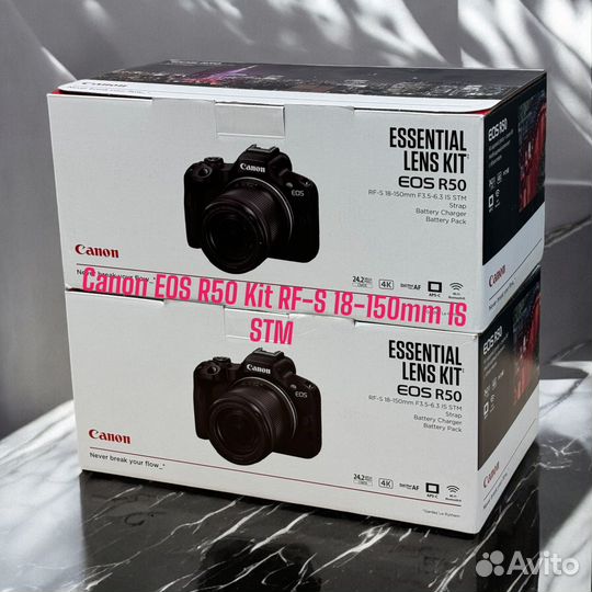 Canon EOS R50 Kit RF-S 18-150mm IS STM Новый