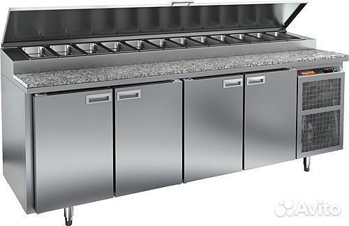 Стол холодильный hicold PZ2-1111/GN камень