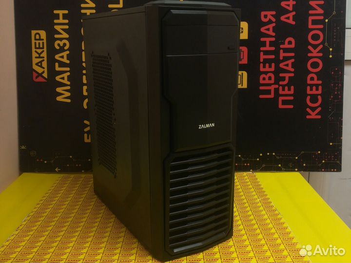 Корпус Zalman ZM-T4 с вентилятором и DVD приводом