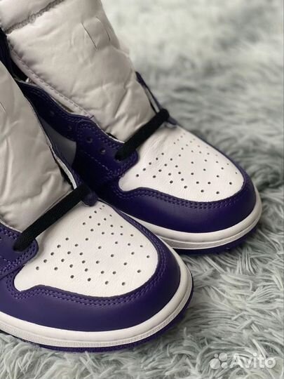 Nike Air Jordan 1 Retro High Court Purple White