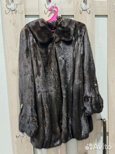 Шуба с капюшоном