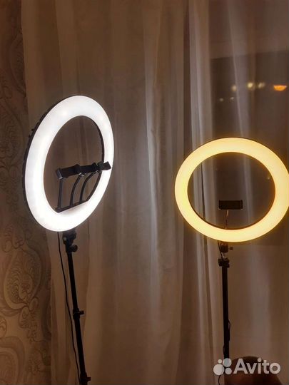 Кольцевые лампы 26-54см