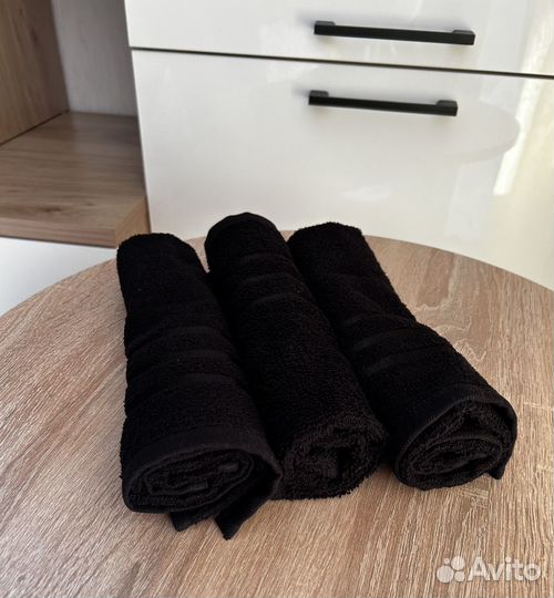 Полотенце махровое 30на60 3 штуки