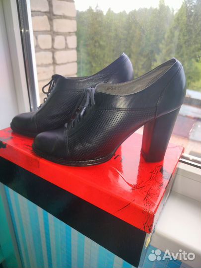 Туфли женские 37 размер натуральная кожа
