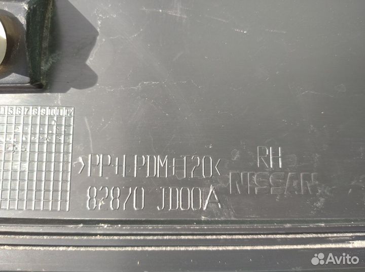 Накладки дверей Nissan Qashqai J10 2006-2014