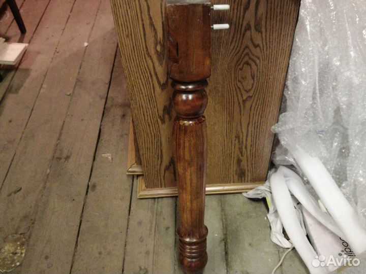 Ножка стола резная, бук