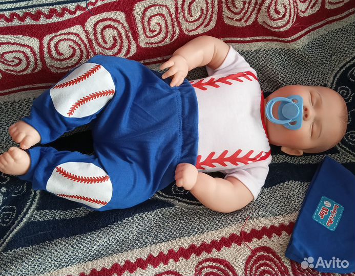 Сплюшка реборн 50 см. новая