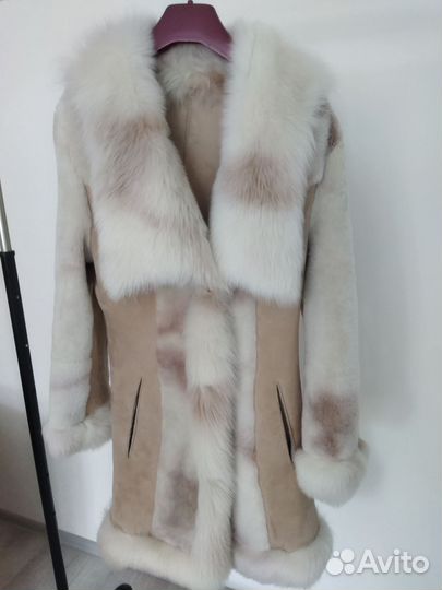 Женская натуральная дубленка