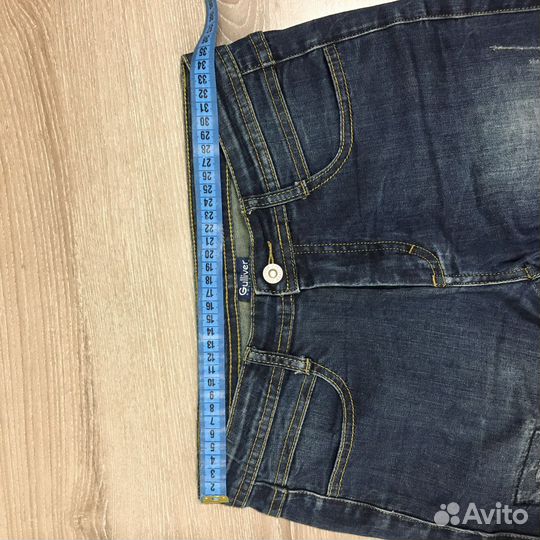 Шорты джинсовые на девочку 158 Gulliver
