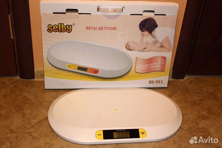 Весы детские электронные до 10 кг б/у
