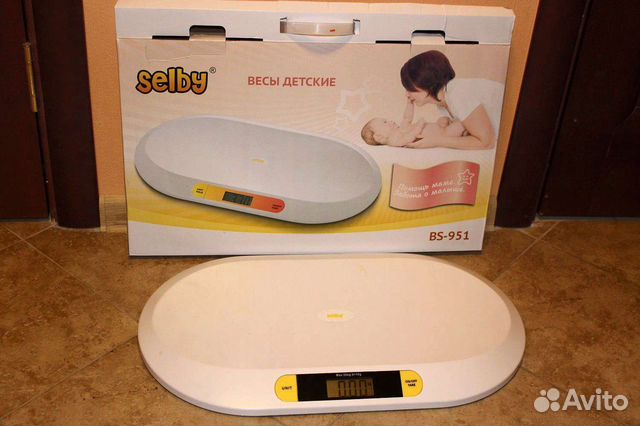 Весы детские электронные до 10 кг б/у